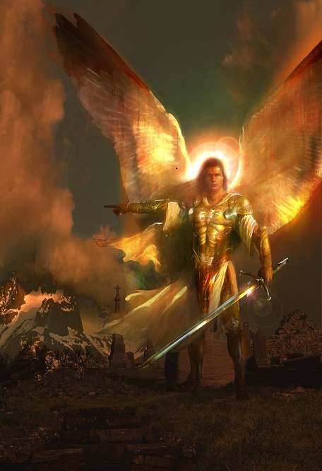 Image result for images of the archangel michael.